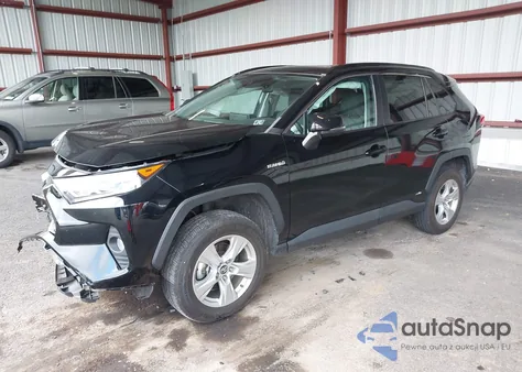 2020 Toyota Rav4 Hybrid Xle из США, поврежденный, VIN 2T3RWRFV3LW077930